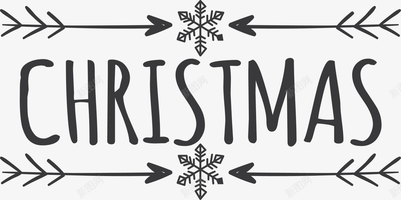 黑色圣诞节标签png免抠素材_新图网 https://ixintu.com christmas 圣诞快乐 圣诞节 节日徽章 装饰图案 黑色标签