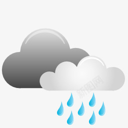 天气阵雨milky20icons图标png_新图网 https://ixintu.com showers weather 天气 阵雨