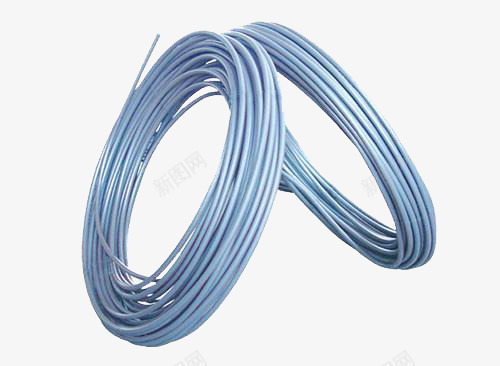 蓝色的钢丝绳png免抠素材_新图网 https://ixintu.com 拉力 牢固 绳子 绳索 蓝色 金属 金属材料 钢丝 钢丝绳