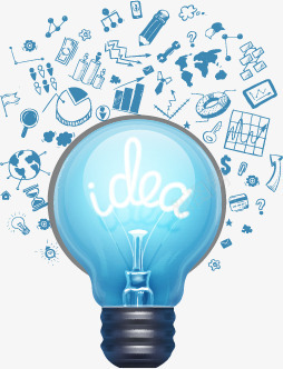 idea灯泡图标png_新图网 https://ixintu.com e idea idea灯泡 创意 商务 图标 图标图片 图表 灯泡