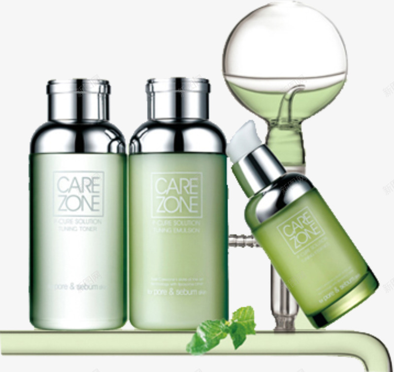 化妆品png免抠素材_新图网 https://ixintu.com CAREZONE 化妆品试验 植物化妆品 美白化妆品