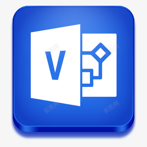 绘图软件图标png_新图网 https://ixintu.com microsoft office visio 办公室 微软