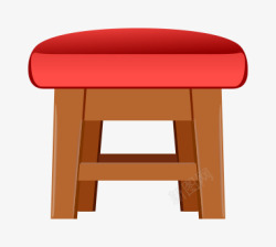 家具小凳子拟真实物素材