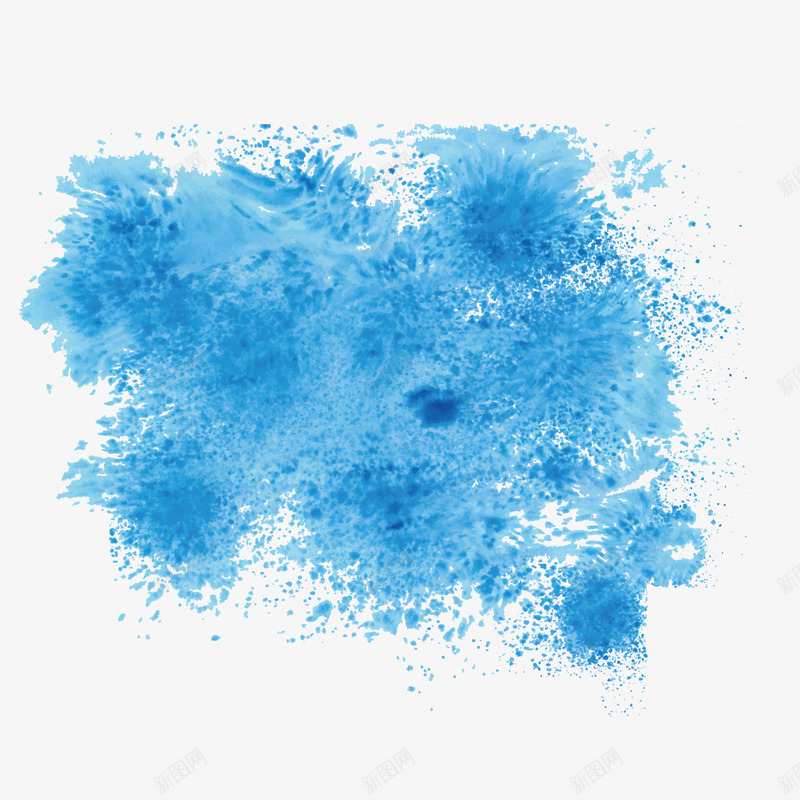 蓝色的大海矢量图ai免抠素材_新图网 https://ixintu.com 大海 手绘 蓝色 矢量图