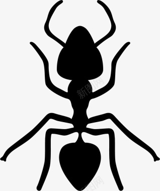 蚂蚁支架矢量图图标图标