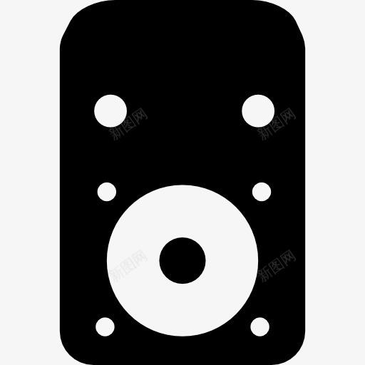 音乐放大器图标png_新图网 https://ixintu.com 低音 低音喇叭 工具 放大 音乐