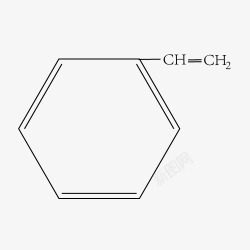 高分子结构苯乙烯的结构简式高清图片