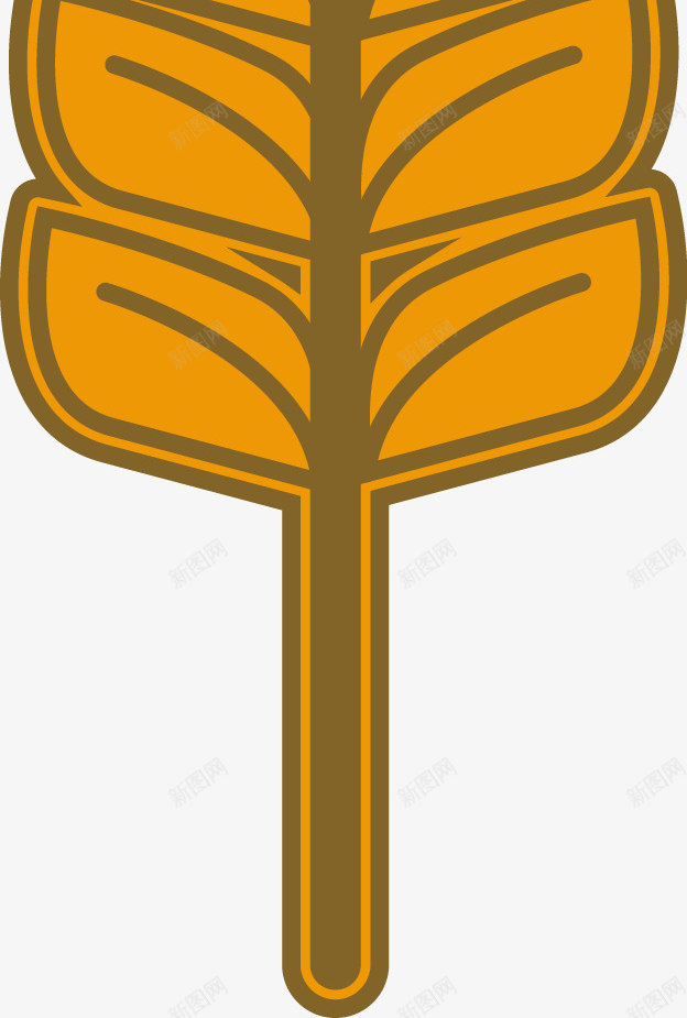 金色青稞植物图标png_新图网 https://ixintu.com 小麦穗 手绘植物 手绘麦子 手绘麦穗 稻田 谷物 谷物手绘 青稞 青稞植物 麦 麦子 麦穗图标