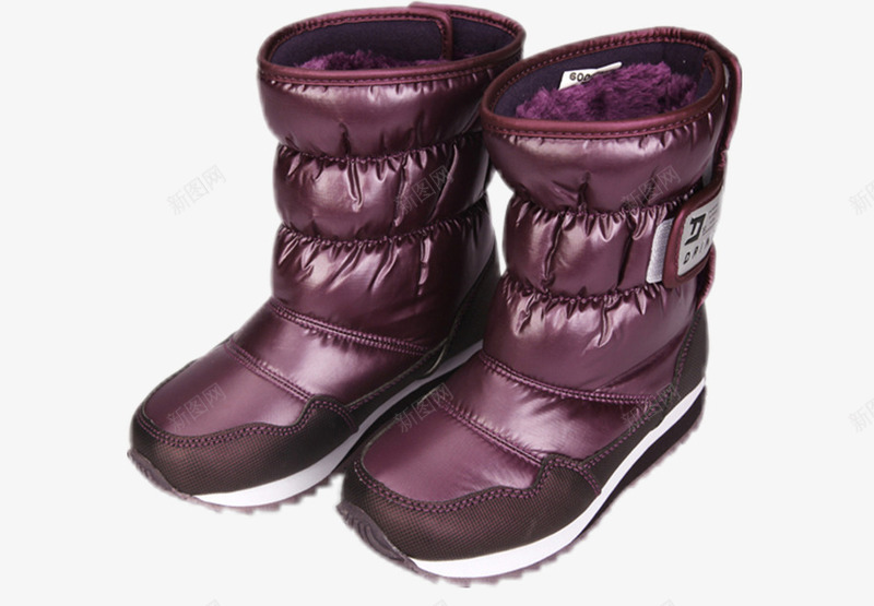 摄影紫色的雪地靴png免抠素材_新图网 https://ixintu.com 摄影 紫色 雪地
