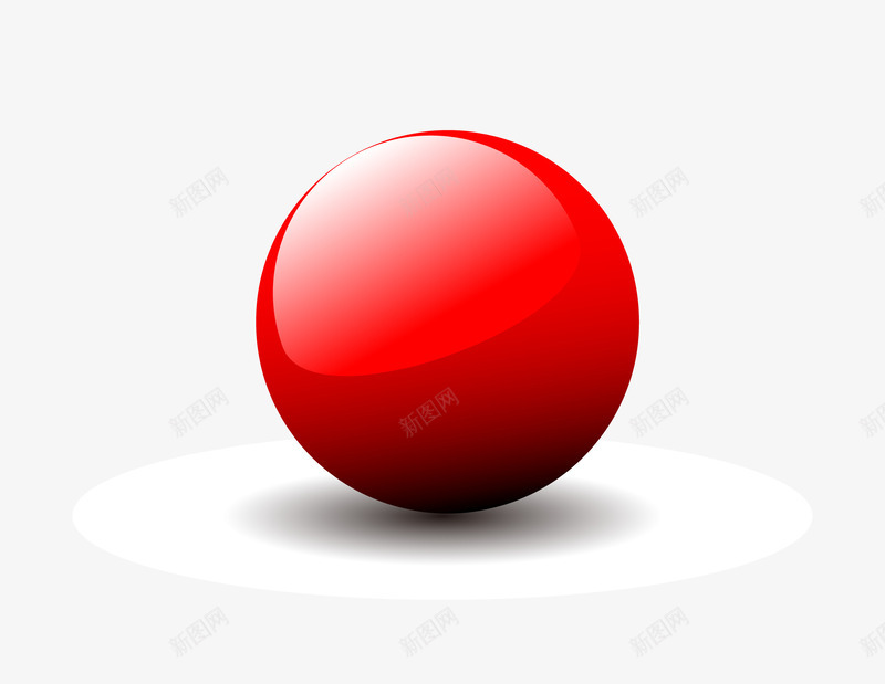 红色的卡通球形促销标签png免抠素材_新图网 https://ixintu.com 促销标签 卡通手绘 圆形 球形 红色