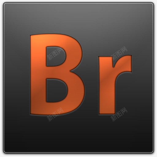 BR桥Adobe图标专业png_新图网 https://ixintu.com Adobe BR br bridge 桥