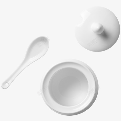 白色质感装饰餐具png免抠素材_新图网 https://ixintu.com 简约装饰 茶杯 装饰图 设计图 质感餐具 餐厅用具