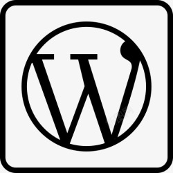standalone博客杂志标志独立WordPressrcons社会图标高清图片