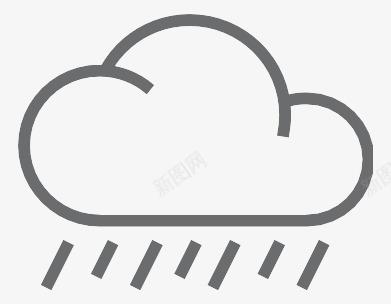 天气云重雨Outlineicons图标png_新图网 https://ixintu.com cloud heavy rain 下雨 云 天气 暴雨 暴雨卡通 重 雨 雨季