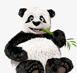 卡通可爱熊猫png免抠素材_新图网 https://ixintu.com 卡通 可爱 熊猫