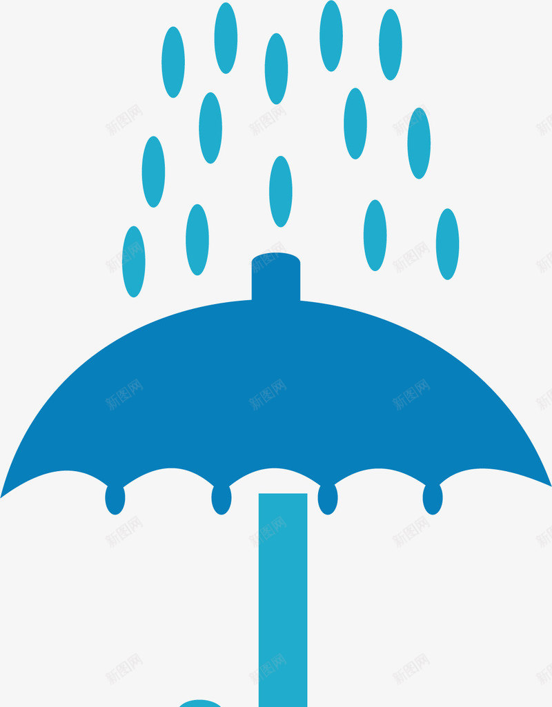 纯蓝色雨天png免抠素材_新图网 https://ixintu.com 下大雨 下暴雨 下雨 下雨天气 大雨倾盆 纯蓝色