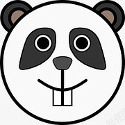 卡通熊猫素材