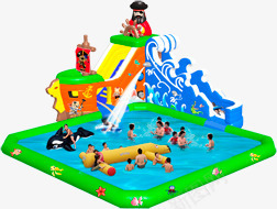 游乐园png免抠素材_新图网 https://ixintu.com 儿童乐园 暑假素材 游乐园 游玩