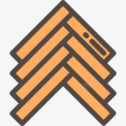 建设模式和工具实木复合地板图标高清图片