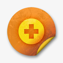 038年橙色贴纸徽章图标png_新图网 https://ixintu.com badges orange sticker 徽章 橙色 贴纸