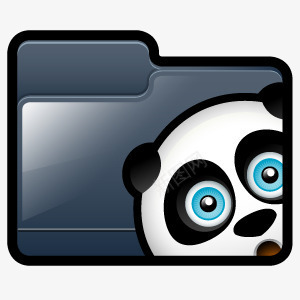 文件夹熊猫光滑的XP文件夹png免抠素材_新图网 https://ixintu.com folder panda 文件夹 熊猫