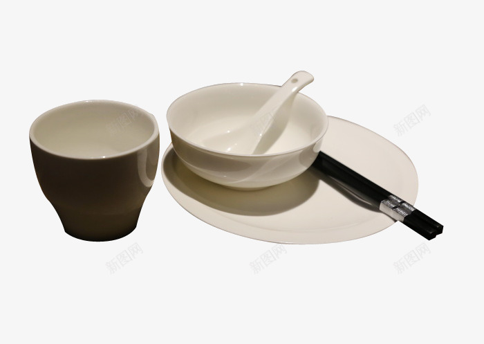 白瓷餐碟餐碗png免抠素材_新图网 https://ixintu.com 瓷器 白瓷餐碟餐碗 茶具 餐具 餐饮