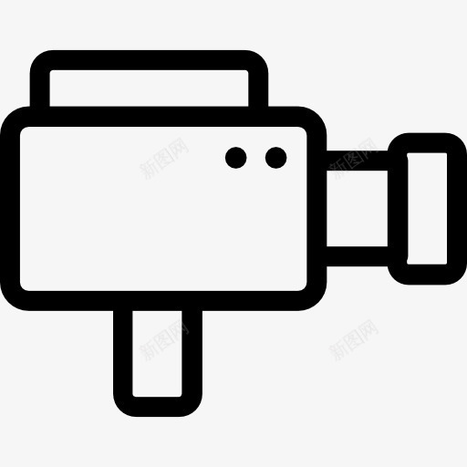 旧的摄像机图标png_新图网 https://ixintu.com 技术 摄影 电影 视频摄像机