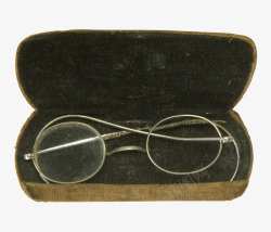 老式眼镜素材