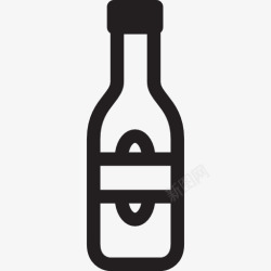 伏特加酒瓶伏特加酒瓶图标高清图片