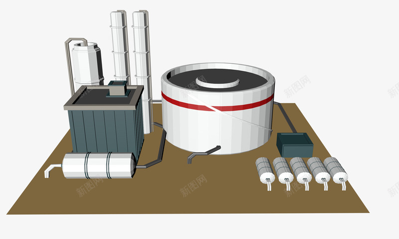 卡通扁平化工业发电建设工厂png免抠素材_新图网 https://ixintu.com 卡通工厂 发电 工业发展 工业建设 建设工厂 扁平化工业