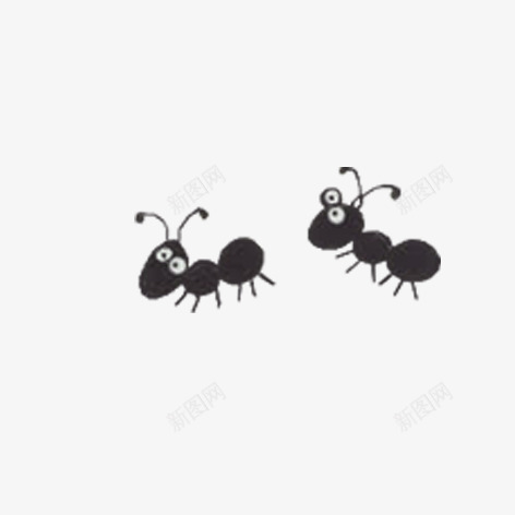 卡通昆虫png免抠素材_新图网 https://ixintu.com 卡通小蚂蚁 卡通昆虫 可爱动物