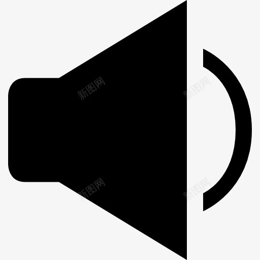 音频接口符号图标png_新图网 https://ixintu.com 低 体积 喇叭 工具 扬声器 界面 符号 缪图标 音响