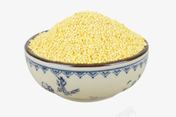 一碗大黄米素材