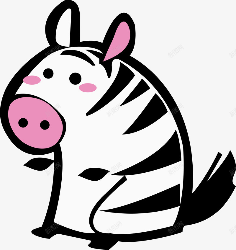 手绘小猪矢量图ai免抠素材_新图网 https://ixintu.com 动物 卡通 卡通手绘 卡通手绘小猪 可爱 手绘动物 手绘小猪 矢量图