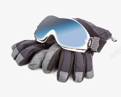 手套与眼镜png免抠素材_新图网 https://ixintu.com 保暖 装备 防护