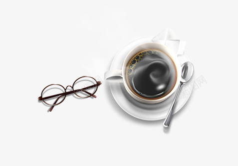 一杯热咖啡与眼镜png免抠素材_新图网 https://ixintu.com 一杯热咖啡 下午茶 休息 咖啡 眼镜 香喷喷咖啡