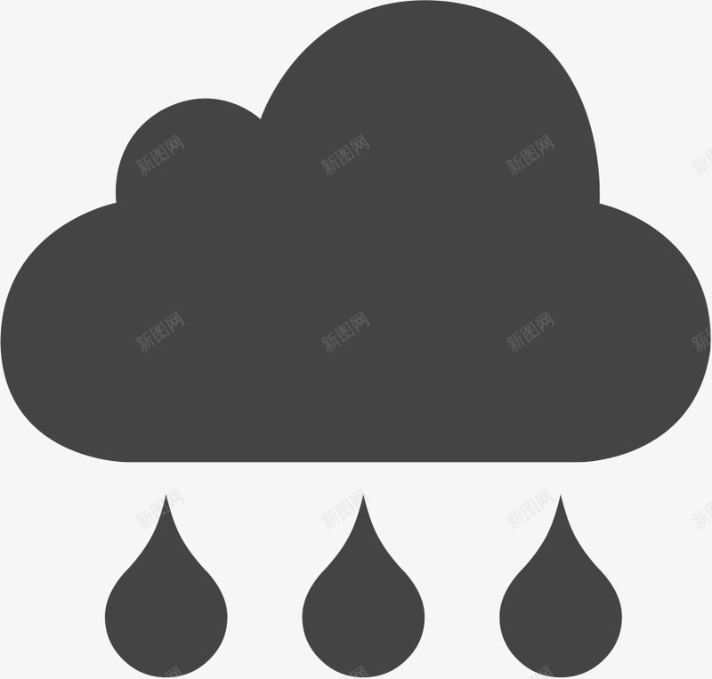 天气雨350像素完美的符号图标png_新图网 https://ixintu.com rain weather 天气 雨