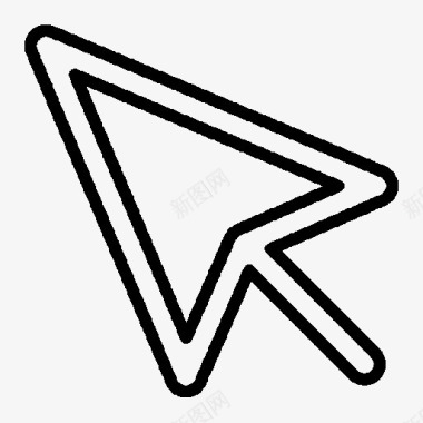 鼠标箭头指针图标图标