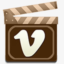 v电影风格logo图标图标