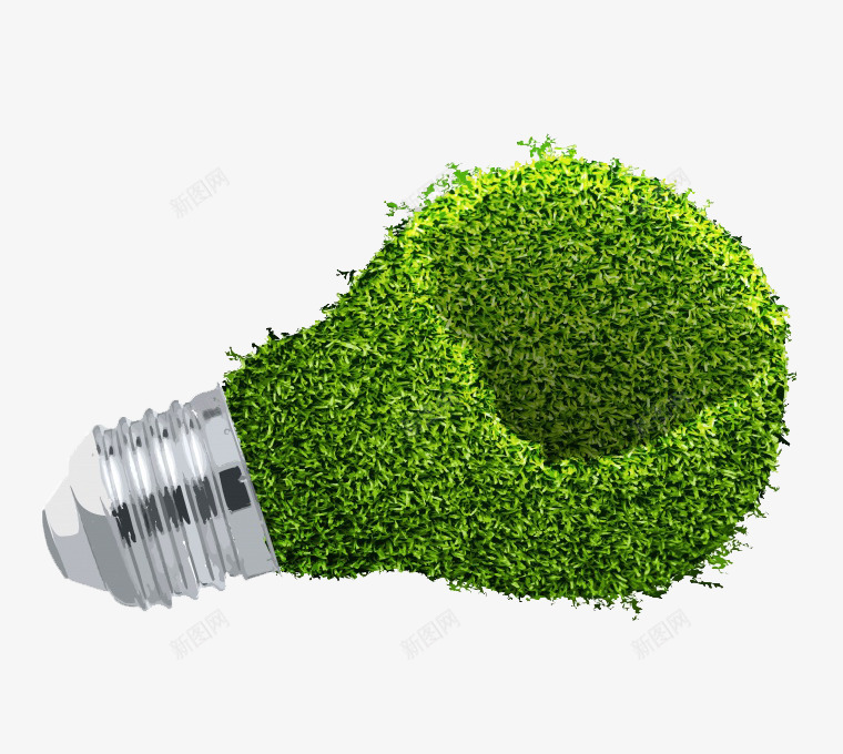 节能灯泡png免抠素材_新图网 https://ixintu.com 保护环境 环保 生态 绿色 绿色环保 节能