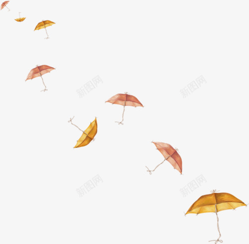 雨伞装饰png免抠素材_新图网 https://ixintu.com 天堂伞 太阳伞 遮阳伞 防晒伞