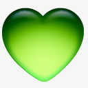 绿色心形图标png_新图网 https://ixintu.com 心 心型 心形