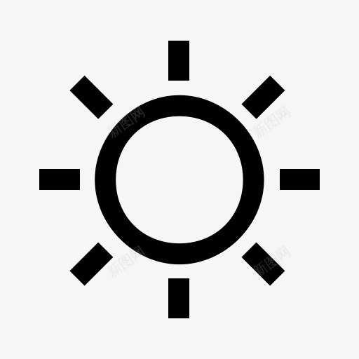 预测阳光天气天气图标png_新图网 https://ixintu.com Forecast sunny weather 天气 阳光 预测