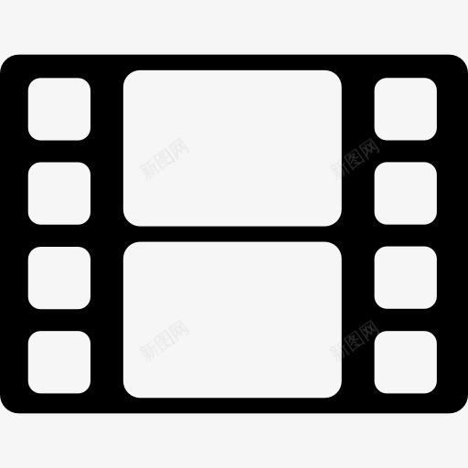 膜结构的图标png_新图网 https://ixintu.com 卷 框架 电影 电影院