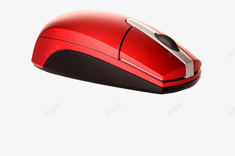 红色的无线鼠标png免抠素材_新图网 https://ixintu.com 无线鼠标 红色 鼠标样式