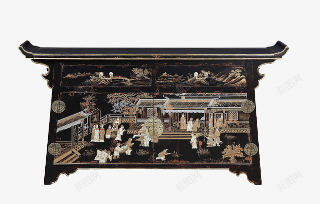 桌椅png免抠素材_新图网 https://ixintu.com 中国风 古代 古典家具