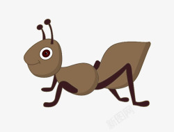 可爱小蚂蚁可爱卡通小蚂蚁高清图片