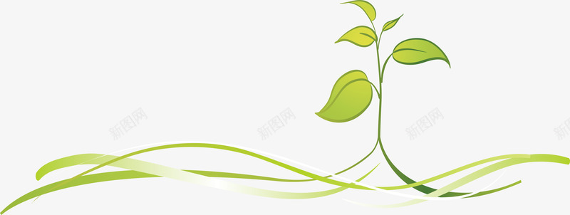 绿色的植物小苗矢量图ai免抠素材_新图网 https://ixintu.com 小树苗 小苗 植物小苗 矢量png 绿色小苗 绿色植物 矢量图