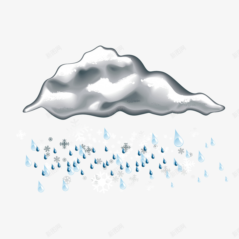 乌云暴雨天气预报图标png_新图网 https://ixintu.com 乌云 图标 天气 天气图标 暴雨 暴雨卡通 矢量图标 预报
