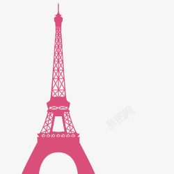 旅游参观巴黎铁塔高清图片